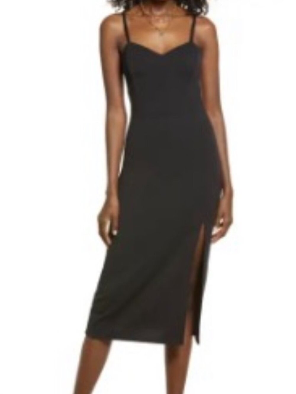 Open Edit Knit Corset Dress